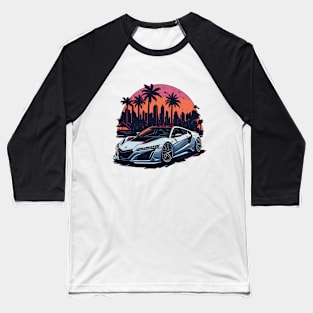 Acura NSX Classic Car Baseball T-Shirt